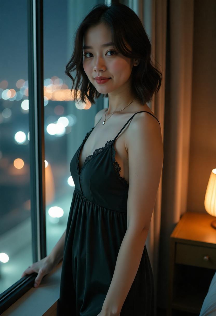 主播与孩子一起准备晚餐