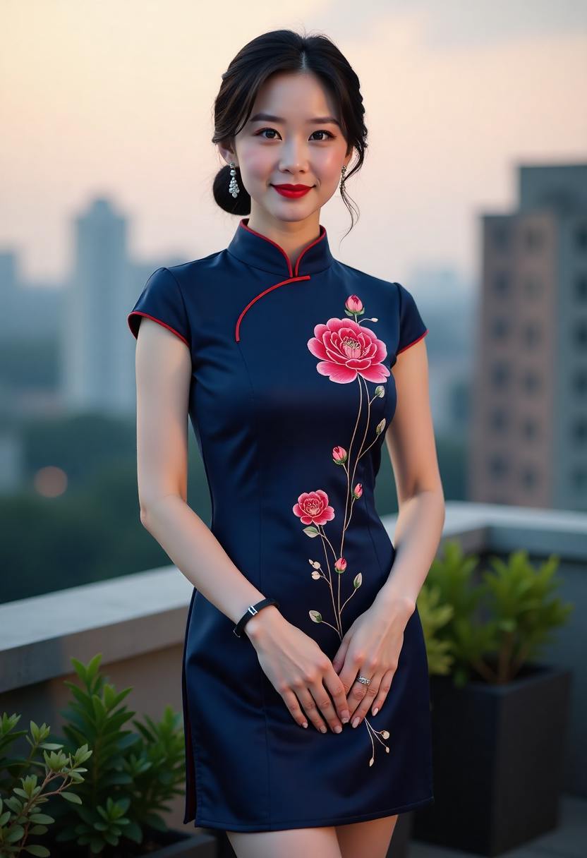 女儿在家中分享学校趣事
